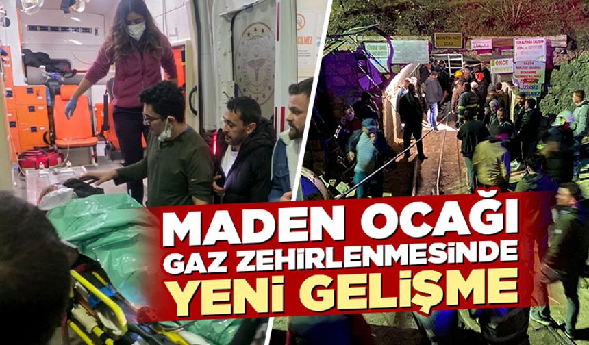 Kütahya'da maden ocağında gazdan etkilenen işçi sayısı yükseldi