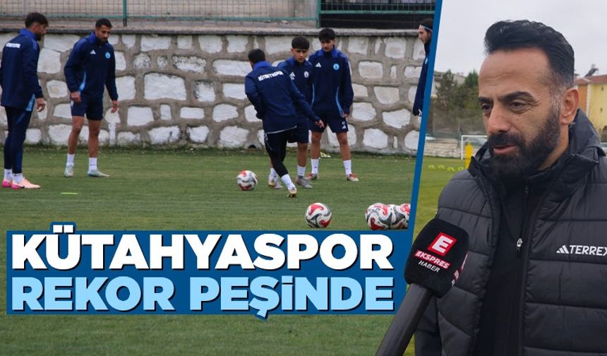 Kütahyaspor hem rekoru hem seriyi sürdürmenin peşinde