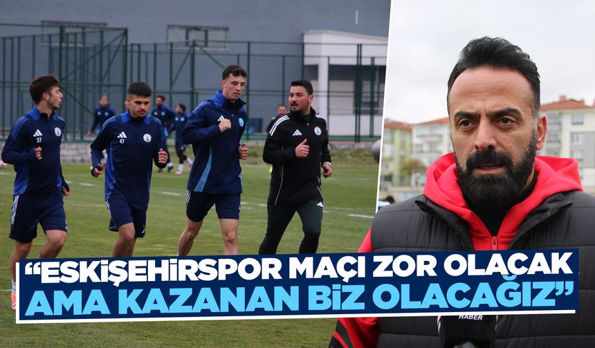 Kütahyaspor, zorlu Eskişehirspor maçına hazırlanıyor