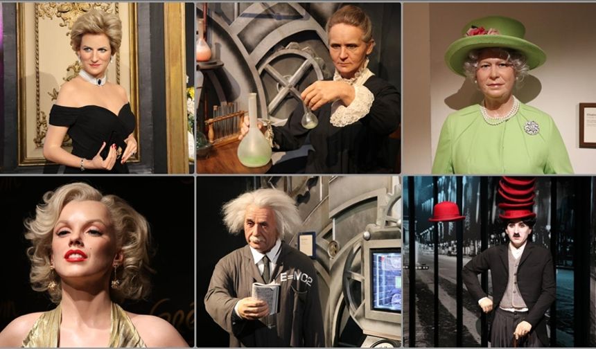 Paris’te tarihi yaşatan balmumu heykelleri