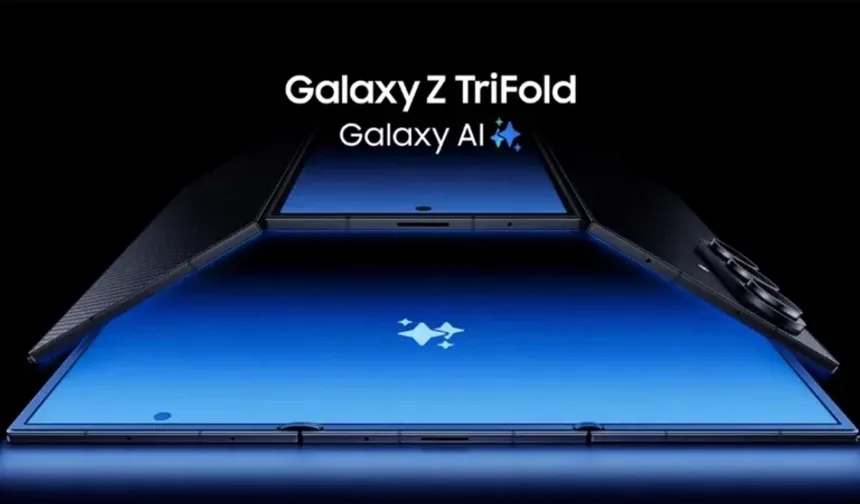 Samsung üçe katlanan telefonu Galaxy Z Trifold’u tanıttı