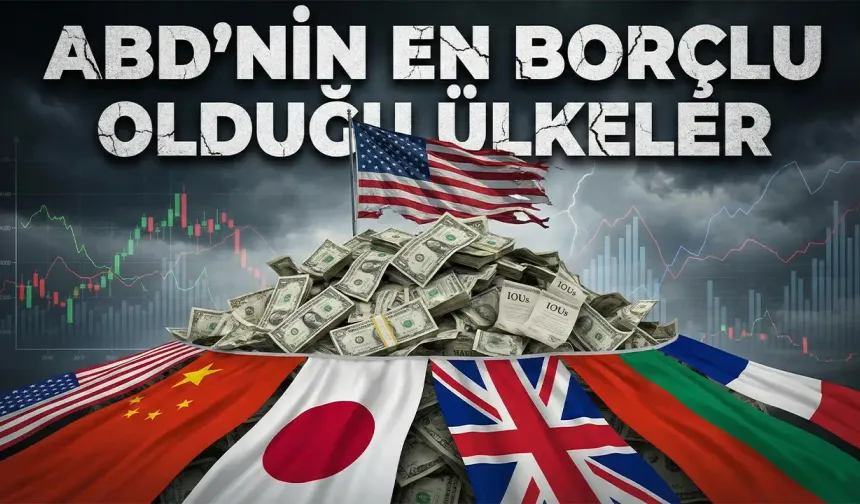 ABD'nin en çok borçlu olduğu 20 ülke açıklandı