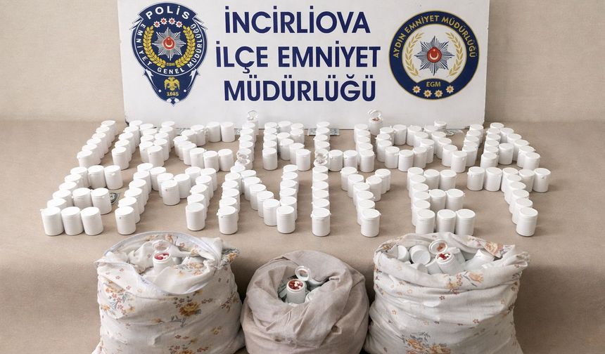 Aydın'da iş yerinde uyuşturucuyla yakalanan zanlı tutuklandı