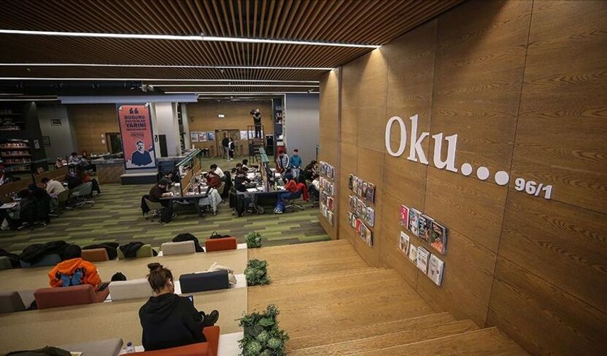 Bursa’nın uyumayan kütüphaneleri ilgi görüyor