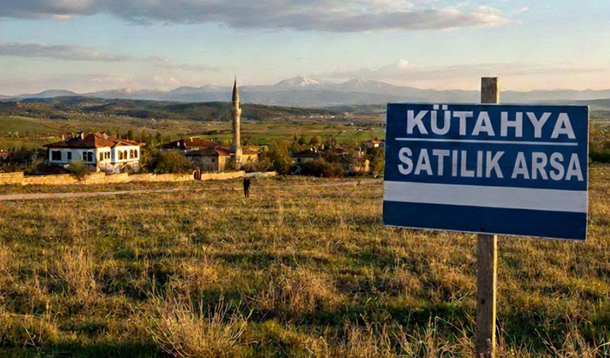 Kütahya Merkez’de 500 metrekare arsa mahkemeden satışa çıkarıldı
