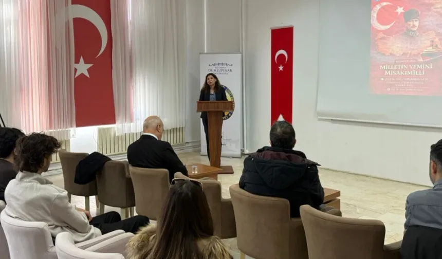 Kütahya DPÜ’de Misakı Milli konuşuldu