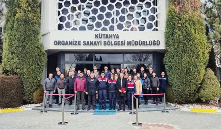 Kütahya OSB’de Jandarma Komutanlığı bilgilendirme semineri düzenlendi