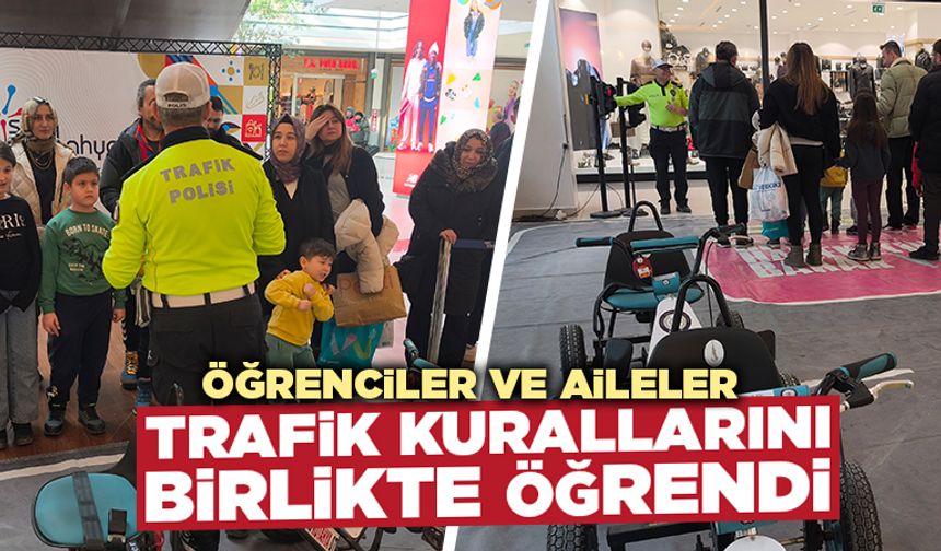 Kütahya’da öğrenci ve veliler birlikte öğrendi