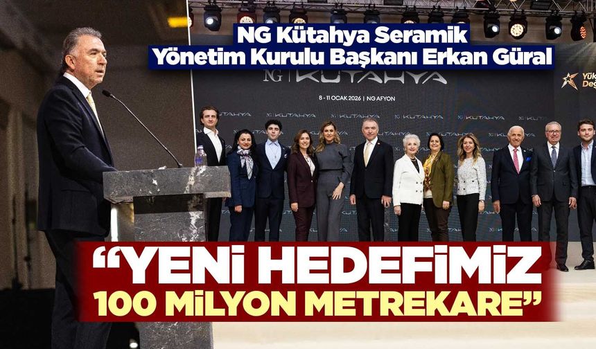 NG Kütahya Seramik’in üretimde yeni hedefi belli oldu