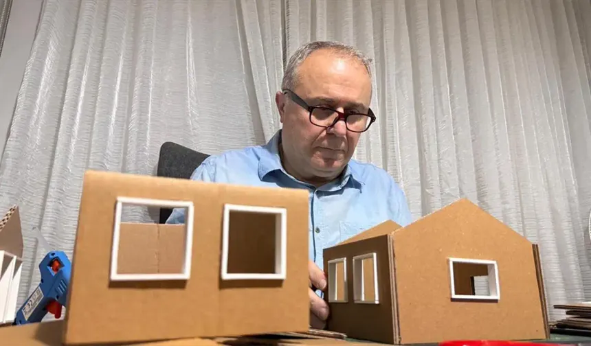 Ödevle başlayan maket yapımı tutkusu oldu