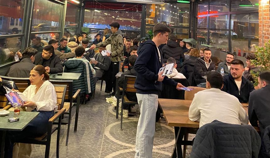 Kütahya Simav'da Ülkü Ocakları’ndan bağımlılıkla mücadele çalışması