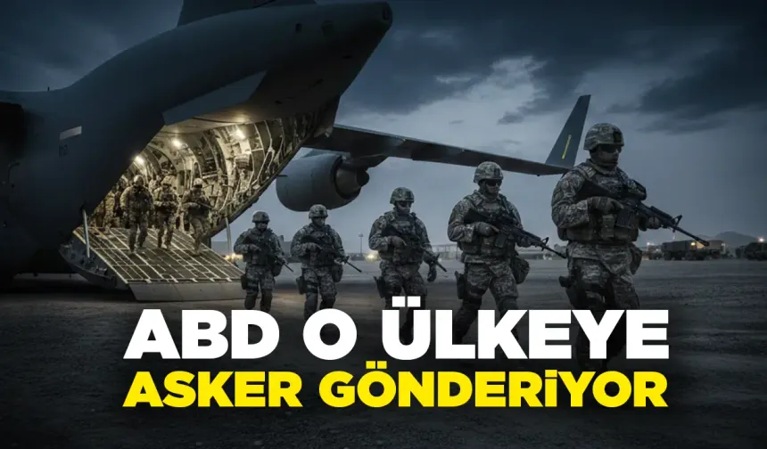 ABD, o ülkeye asker göndereceğini açıkladı