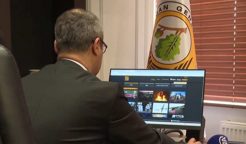 Bursa Orman Bölge Müdürü Şahan “Yılın Kareleri”ni oyladı