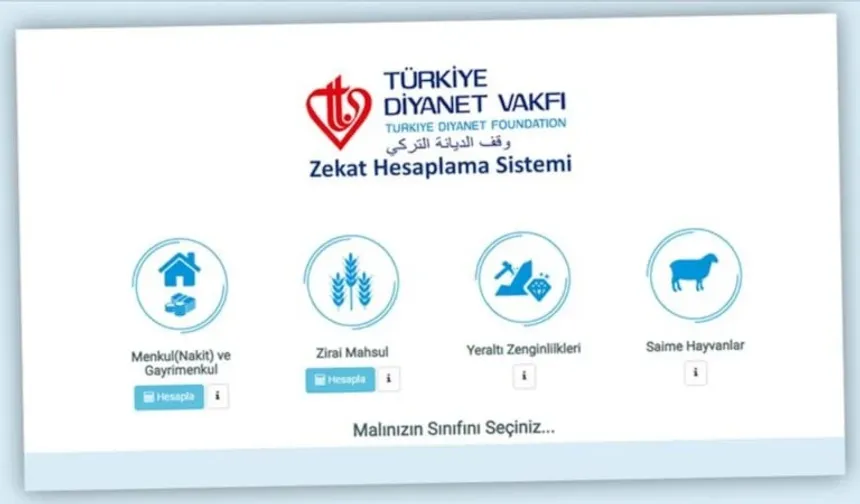 Diyanet zekat hesaplama sistemi 2026: Ne kadar zekat vermeliyim?
