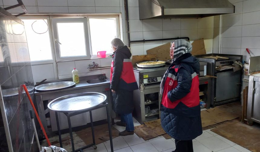 Kütahya Gediz’de Ramazan öncesi denetimler yapıldı