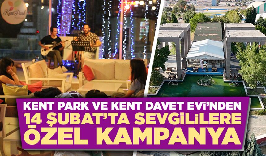 Kütahya Kent Park ve Davet Evi, sevgilileri ağırlayacak