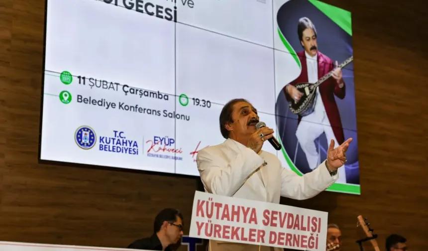 Kütahya’da Bakanlık sanatçısı Mustafa Salün unutulmadı