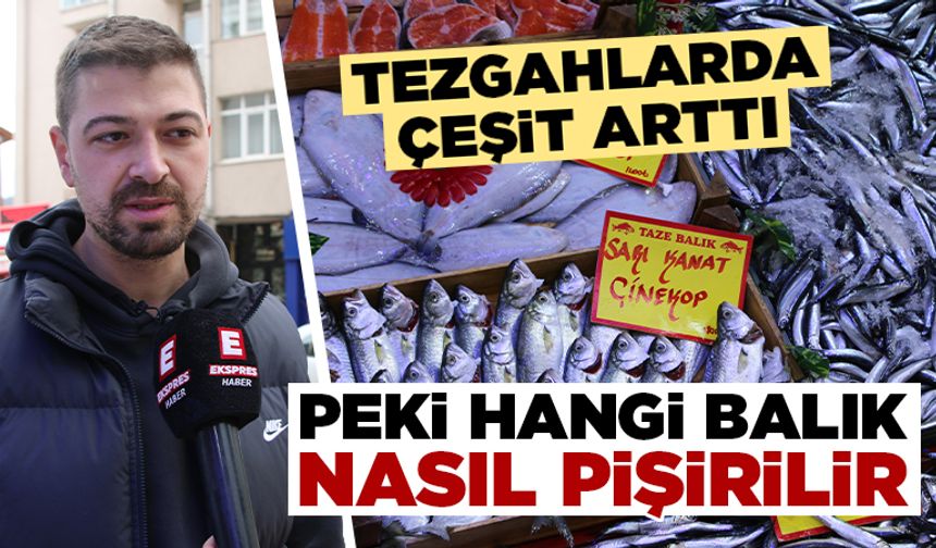 Kütahya’da balık tezgahlarında çeşitler arttı