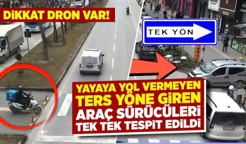 Kütahya’da polis ekipleri dronla tek tek belirledi