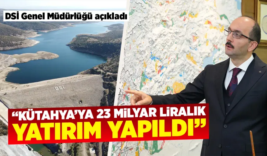 Kütahya’da son 23 yılda yapılan yatırımlar açıklandı