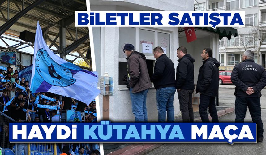 Kütahyaspor hazırlıkları tamamladı, biletler satışta