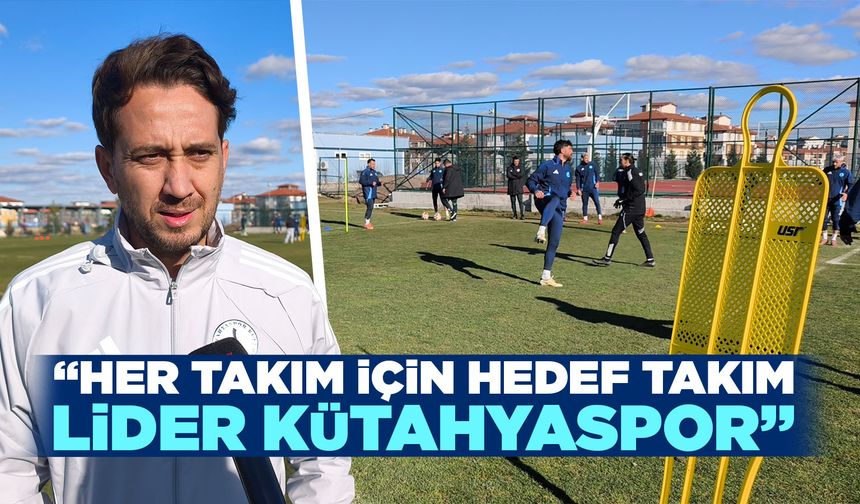 Kütahyaspor kritik İzmir Çoruhlu maçına hazırlanıyor