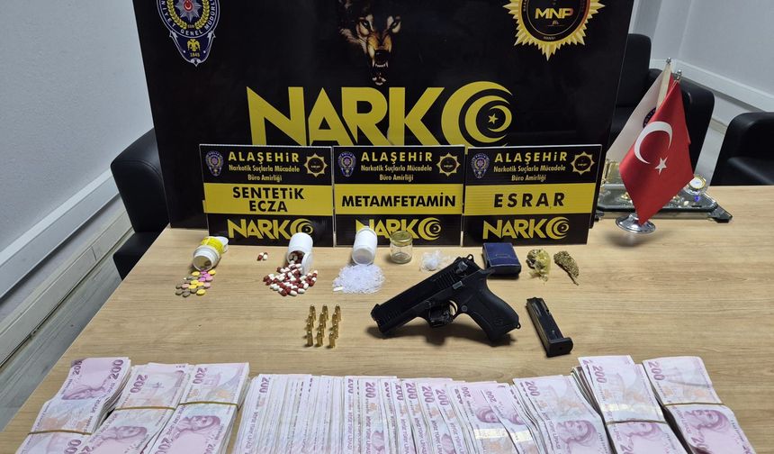Manisa'da uyuşturucu operasyonu: 1 tutuklu