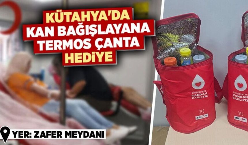 Türk Kızılay Kütahya’dan kan bağış kampanyası