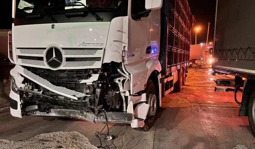 Afyonkarahisar'da tır kazası: 1 ölü, 1 yaralı