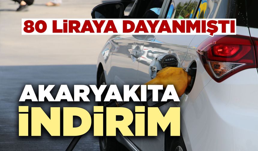 Akaryakıta indirim geliyor: Benzin ve motorin düşecek