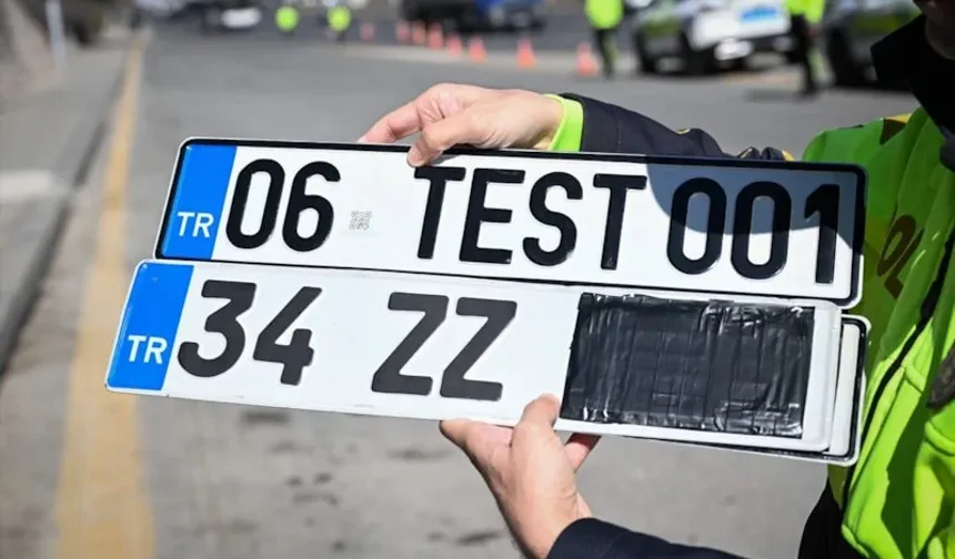 Sahte plaka kullananlara 140 bin TL ceza uygulanacak