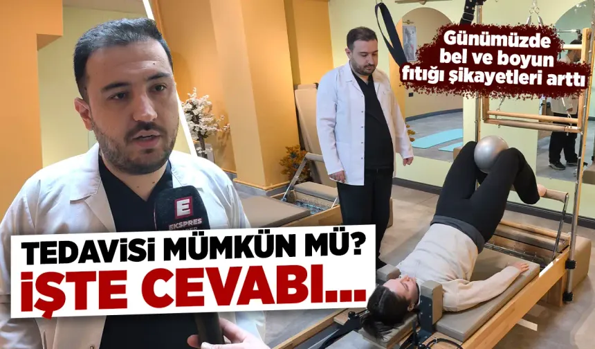 Bel-boyun fıtığına dikkat, Kütahya’da uzmanı uyardı