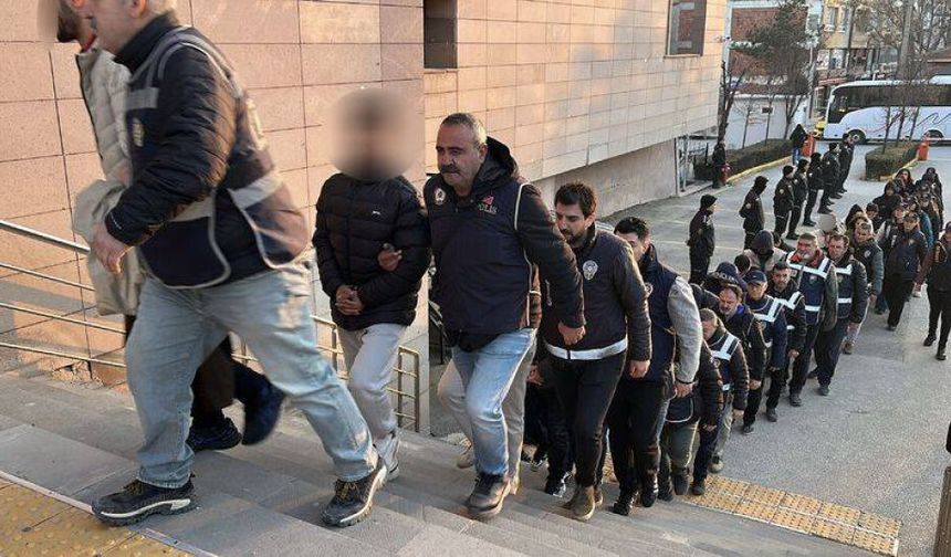 Eskişehir merkezli bahis ve dolandırıcılık operasyonu: 32 tutuklama