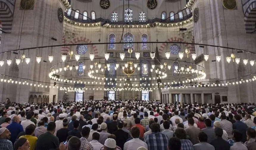 İl il bayram namazı saatleri açıklandı