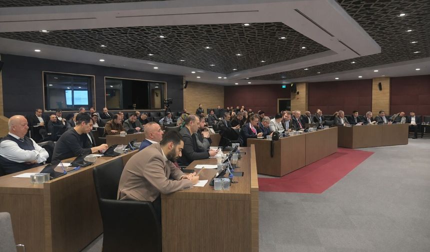 Kütahya Belediyesi Meclisi’nde gündem maddeleri görüşüldü