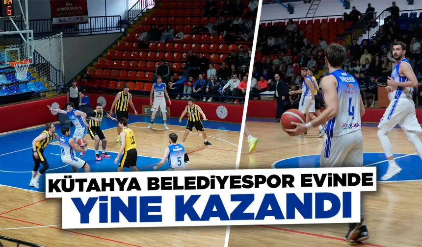 Kütahya Belediyespor evinde kazanmayı başardı