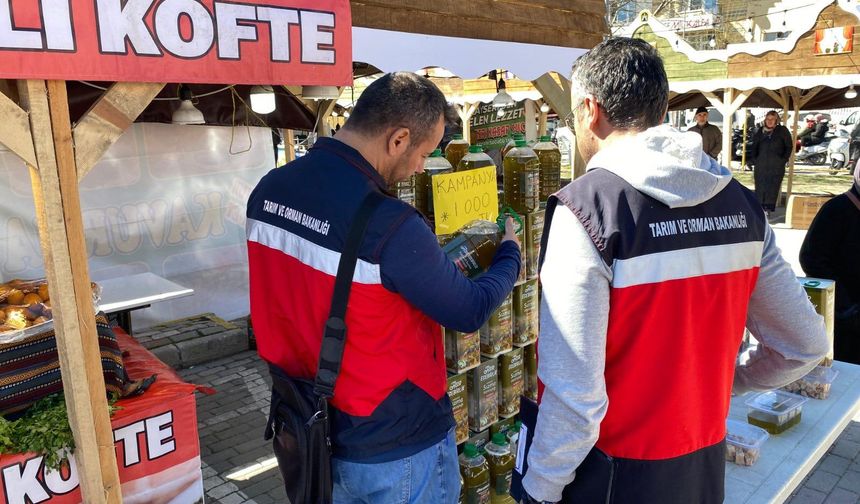 Kütahya Tavşanlı’da Ramazan Şenliği fuarına gıda denetimi