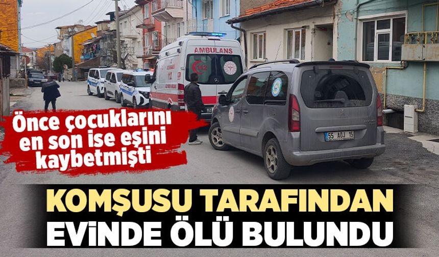 Kütahya'da çocukları ve eşi ölen yaşlı adam evinde ölü bulundu