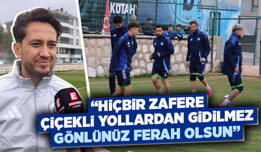 Kütahyaspor, galibiyete ve şampiyonluğa odaklandı