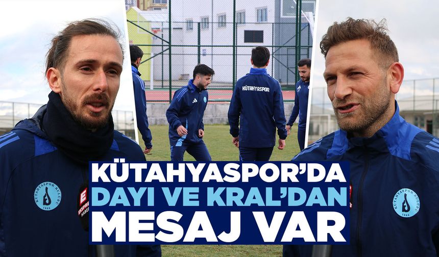 Kütahyaspor kaptanlarından “Şampiyonluk” mesajı