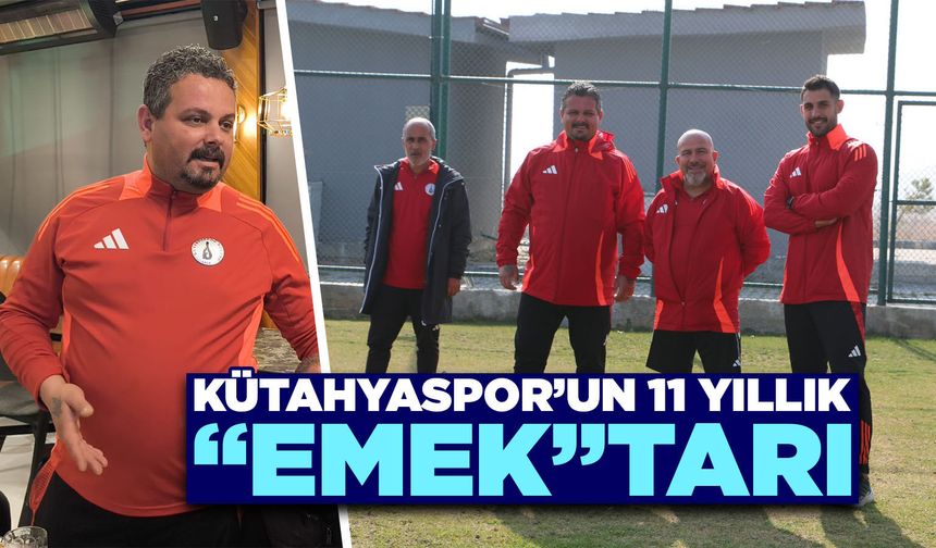 Kütahyaspor’da aynı heyecanla 11 yılı geride bıraktı
