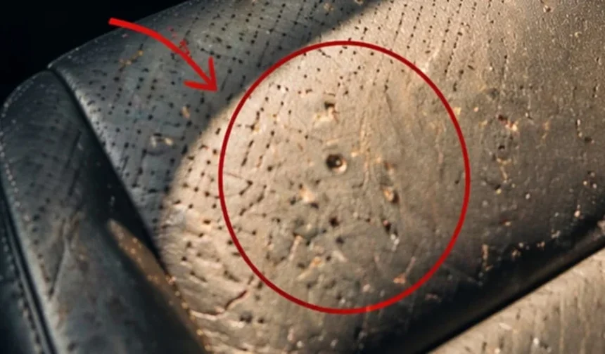 Araçtaki yanık izlerinin nedeni şaşırtıyor