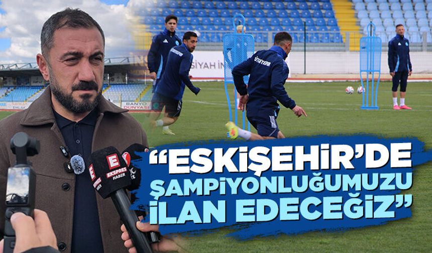Başkan Altınkaya, Kütahyaspor’un şampiyonluk tarihini açıkladı