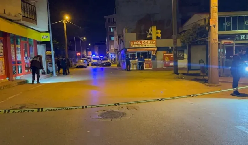 Bursa’da silahlı kavgada 2 kişi yaralandı