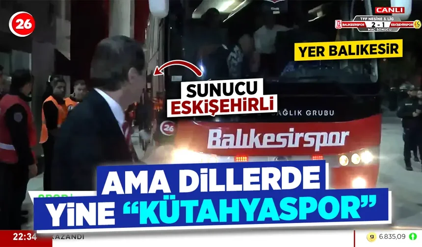 Eskişehirli kanalda gündem yine “Kütahyaspor”