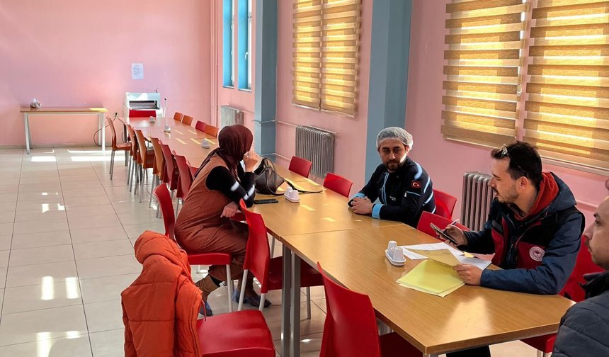 Kütahya Dumlupınar’da pansiyon yemekhanesi denetlendi