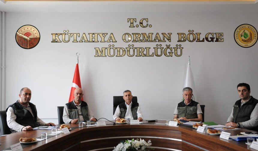 Kütahya’da orman faaliyetleri değerlendirildi