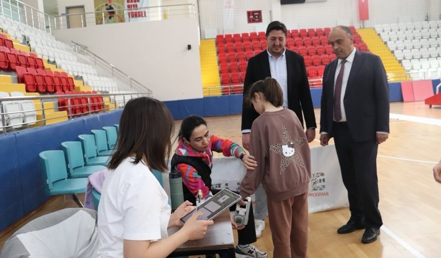 Kütahya Tavşanlı'da öğrenciler testten geçti