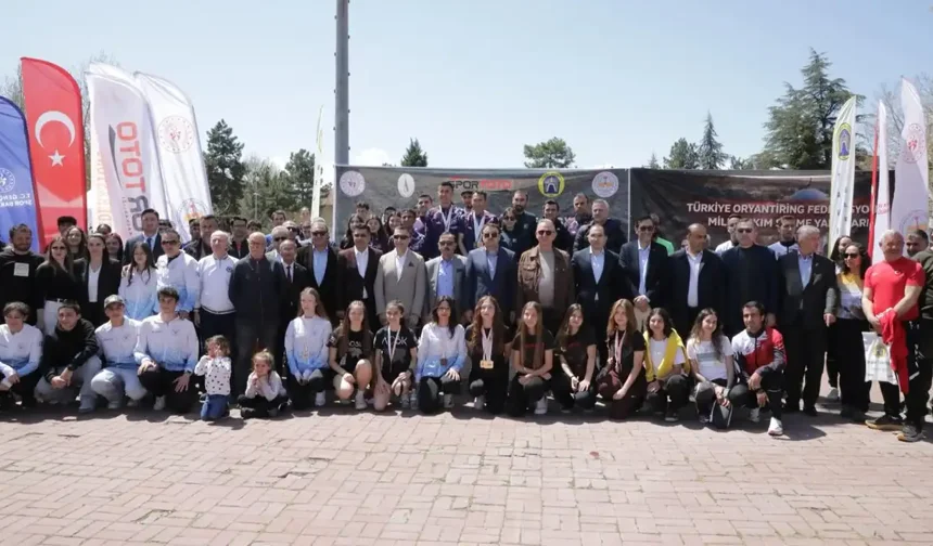 Kütahya Tavşanlı’da oryantiring ödül töreni