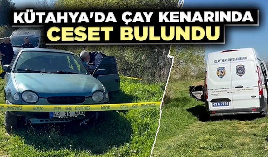Kütahya'da bir kişi çay kenarında ölü bulundu